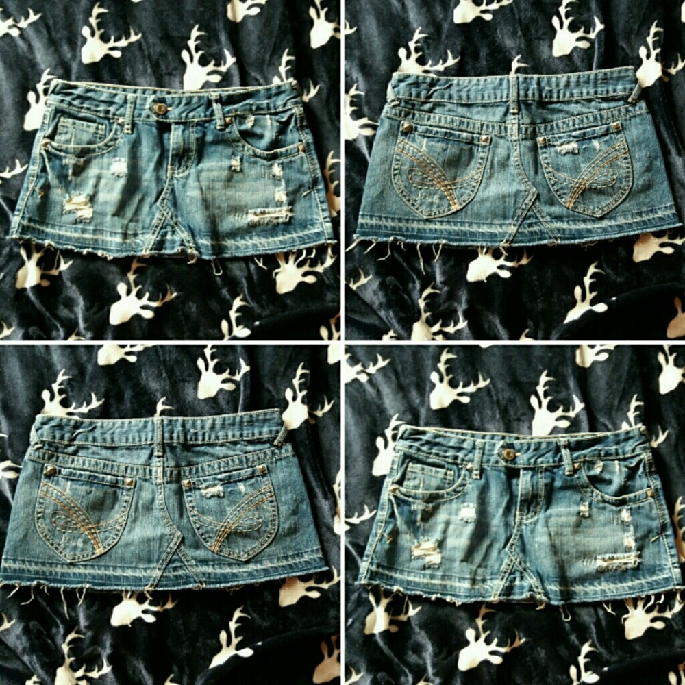 Rue 21 Jean Skirt